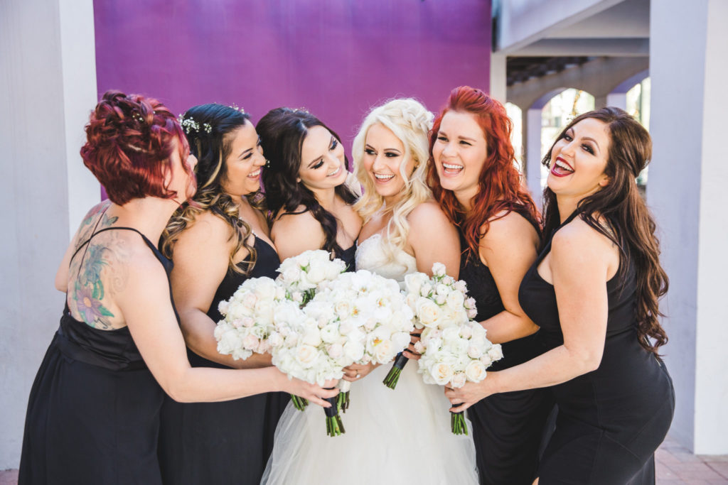 Planning a mix + match bridal party? Save this under your bridesmaids  dress inspo folder! 🤍